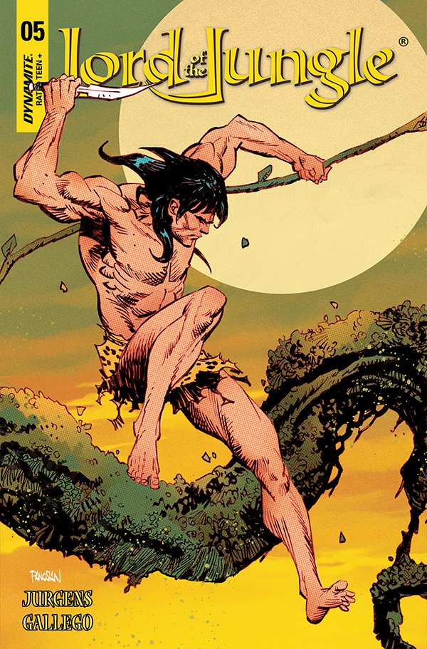 Monday is Final Order Cutoff (FOC) time for Lord of the Jungle #5 from Dan Jurgens and Benito Gallego. Tell your retailer you want Cover B by Dan Panosian.

#tarzan #edgarriceburroughs #danjurgens #benitogallego #danpanosian

dynamite.com/htmlfiles/view…