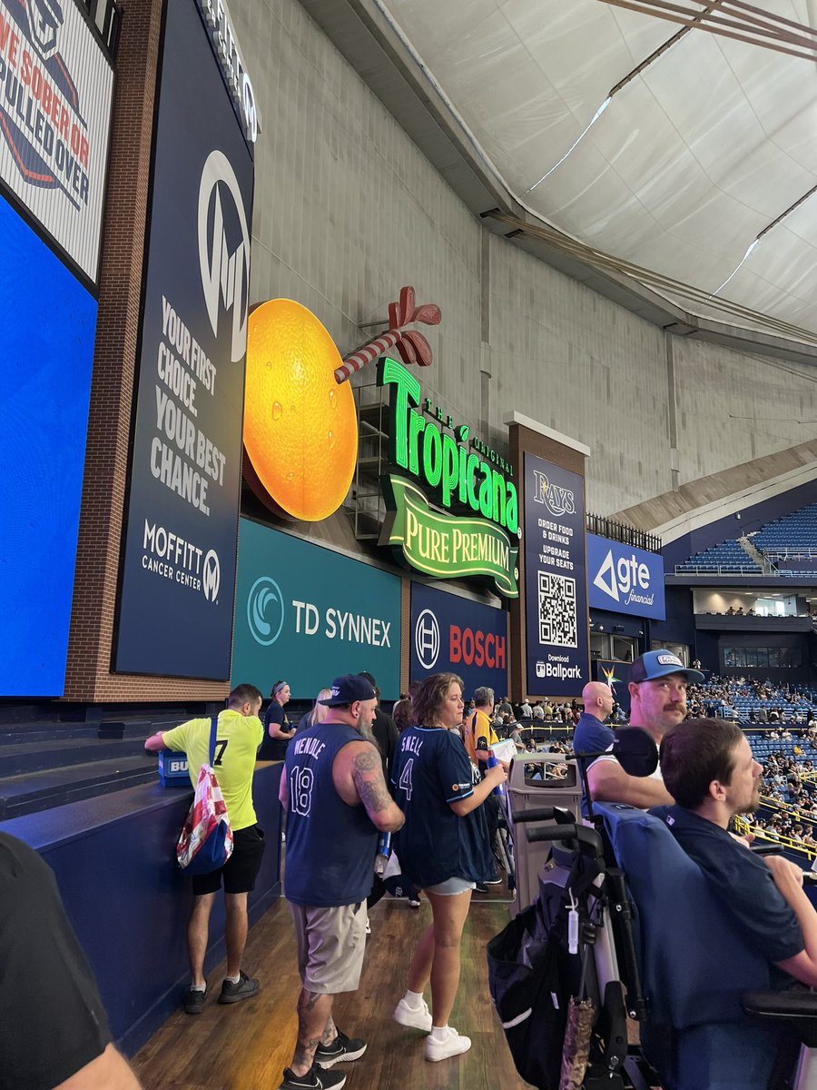 Armchair Olympian on Twitter "First ever baseball game! RaysUp 