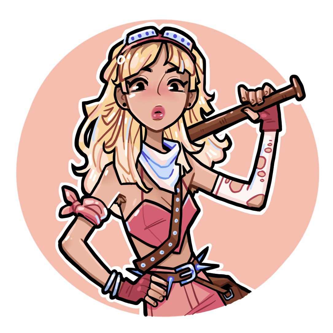 「request  mad max barbie 」|tuna ✨のイラスト