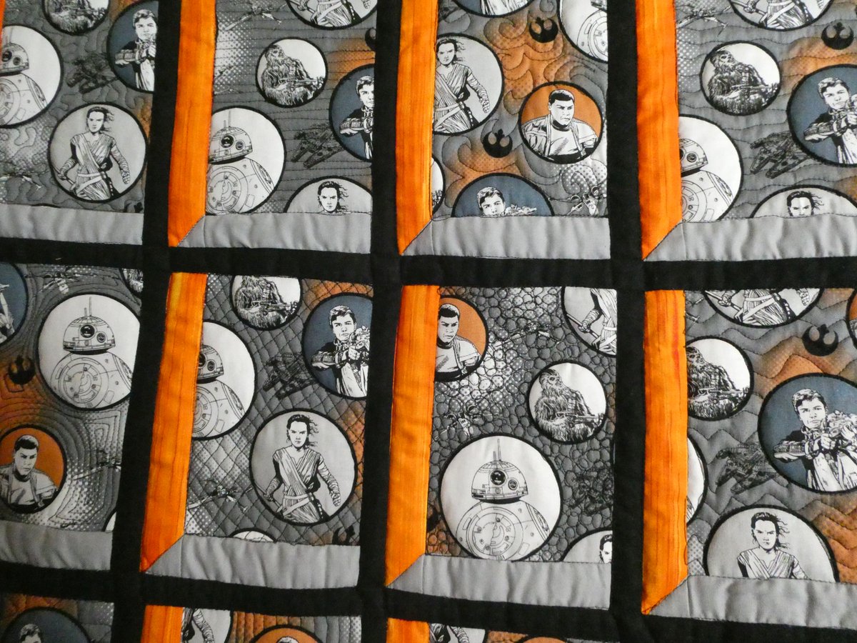 SusanBluerobot's tweet photo. My BB8 wall quilt with all the fabric i had left after making two
shirts . https://t.co/s3XYLXB5DZ