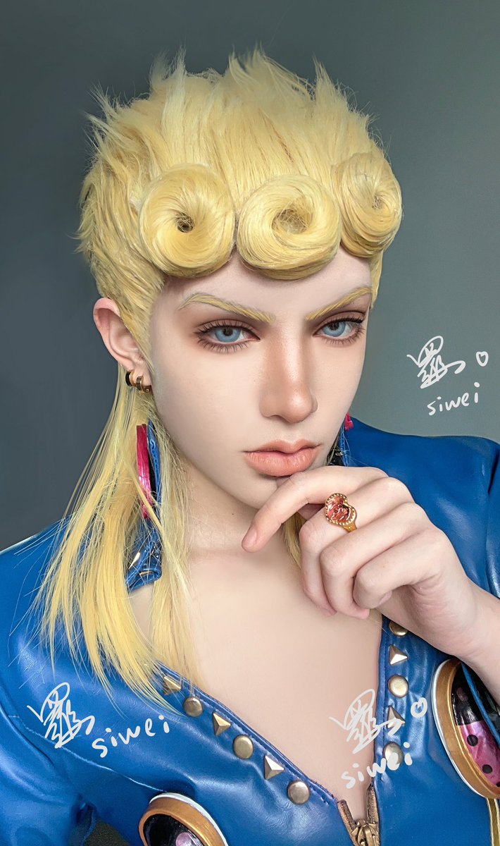 siweiperfect's tweet image. #cosplay #goldenwind #giorongiovanna #giogio #JoJosBizarreAdventure #jojopart5