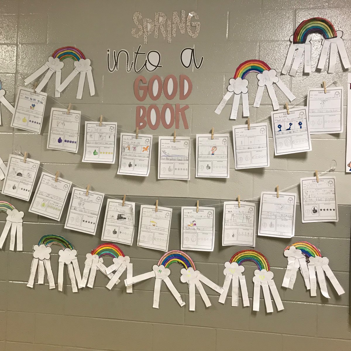 Love our spring work display!