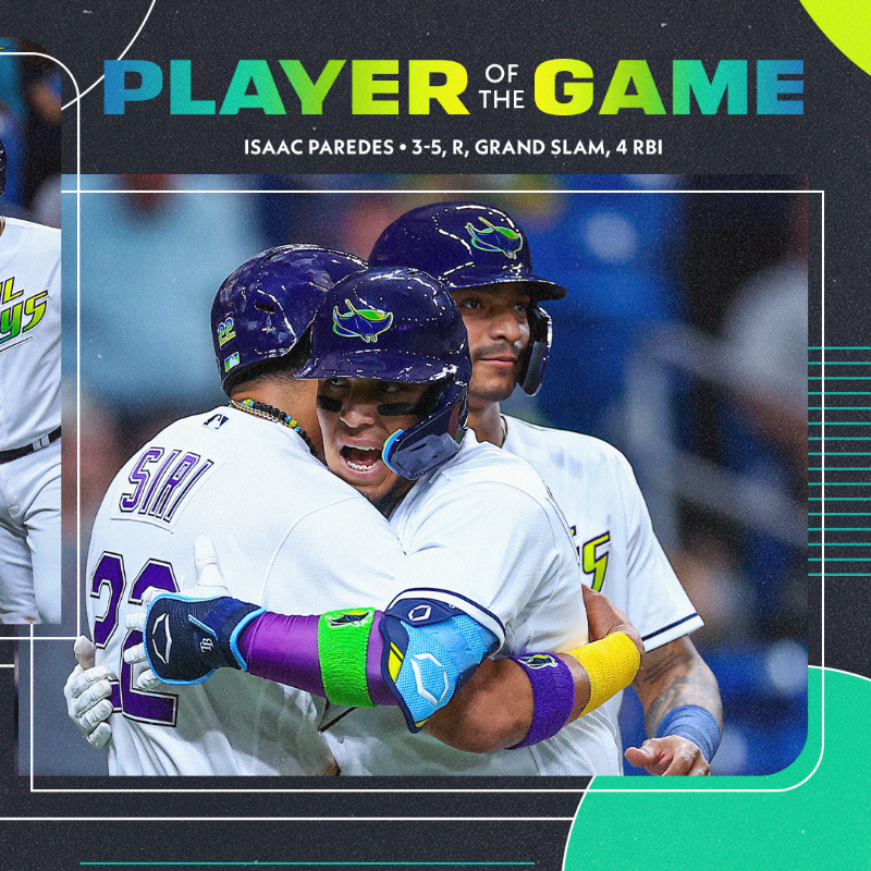 RaysBaseball's tweet photo. How could you want to be anywhere but watching this team right now?