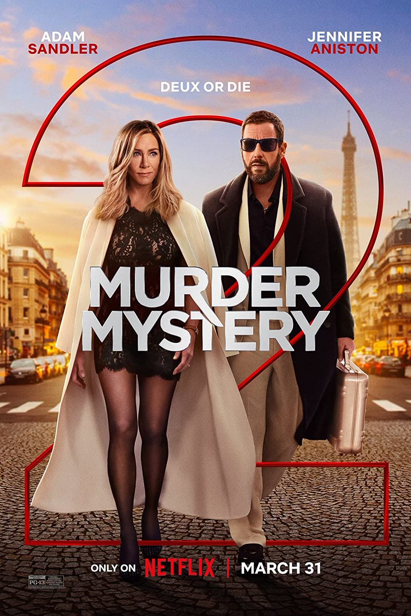 #NowWatching MURDER MYSTERY 2 @mrgarelick @AdamSandler #JenniferAniston #MarkStrong @ActuML #JodieTurnerSmith #JohnKani @therealkuhoo @DanyBoon @adeelakhtar1234 #EnriqueArce @ZurinVillanueva @jillianbell @tonygoldwyn #AnnieMumolo #MyoLeong #CarlosPonce