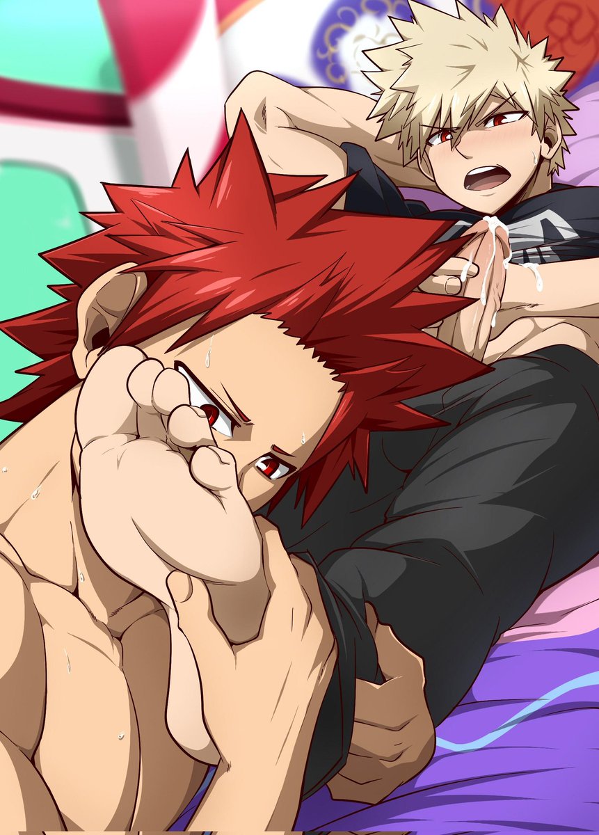 DanteFeet666's tweet photo. 🤤  #yaoi #yaoicum #MyHeroAcademia #Bakugo #feetfethish #gayporn #gay https://t.co/vSEfK0Bel2