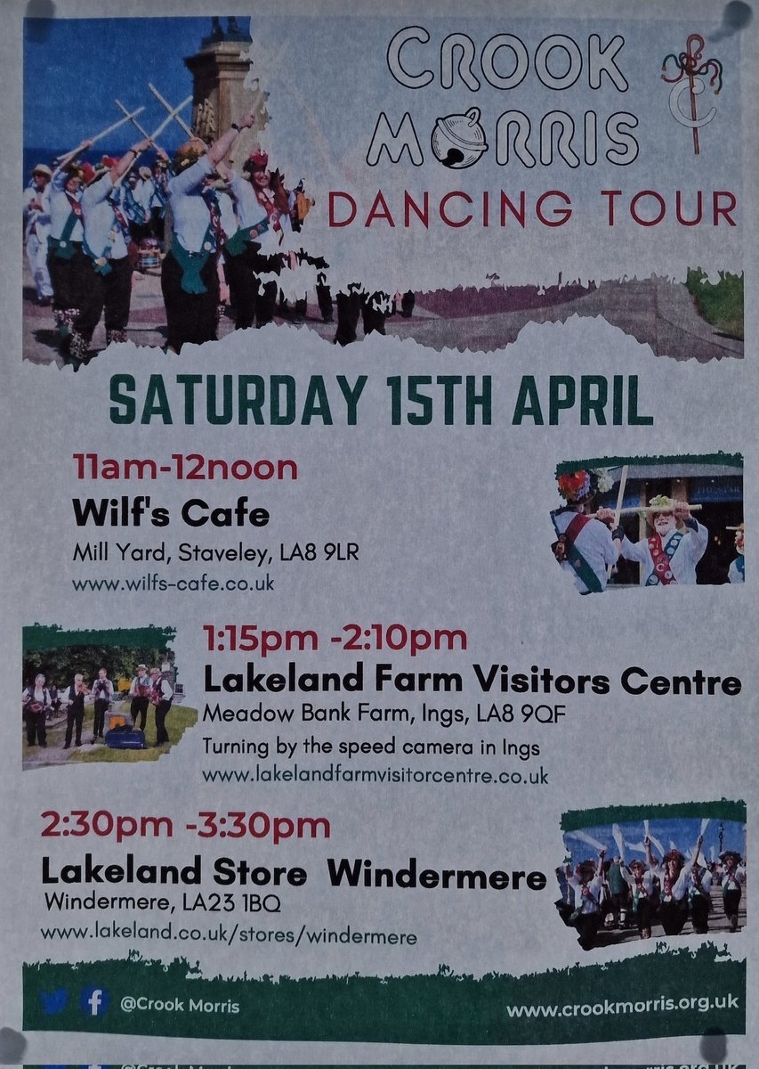 Saturday, 15th April...