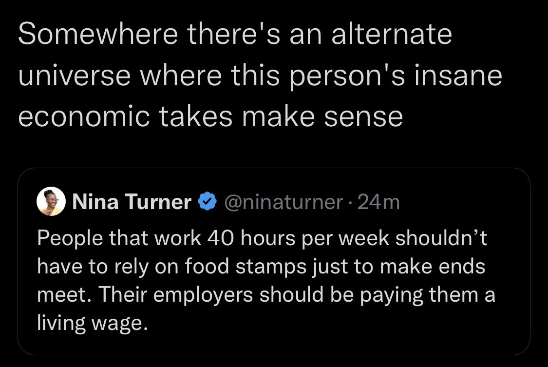 ninaturner's tweet photo. Apparently, conservatives believe taxpayer dollars should be spent to subsidize corporation’s low wages? 🤨🧐 https://t.co/BFAfpTM7A6