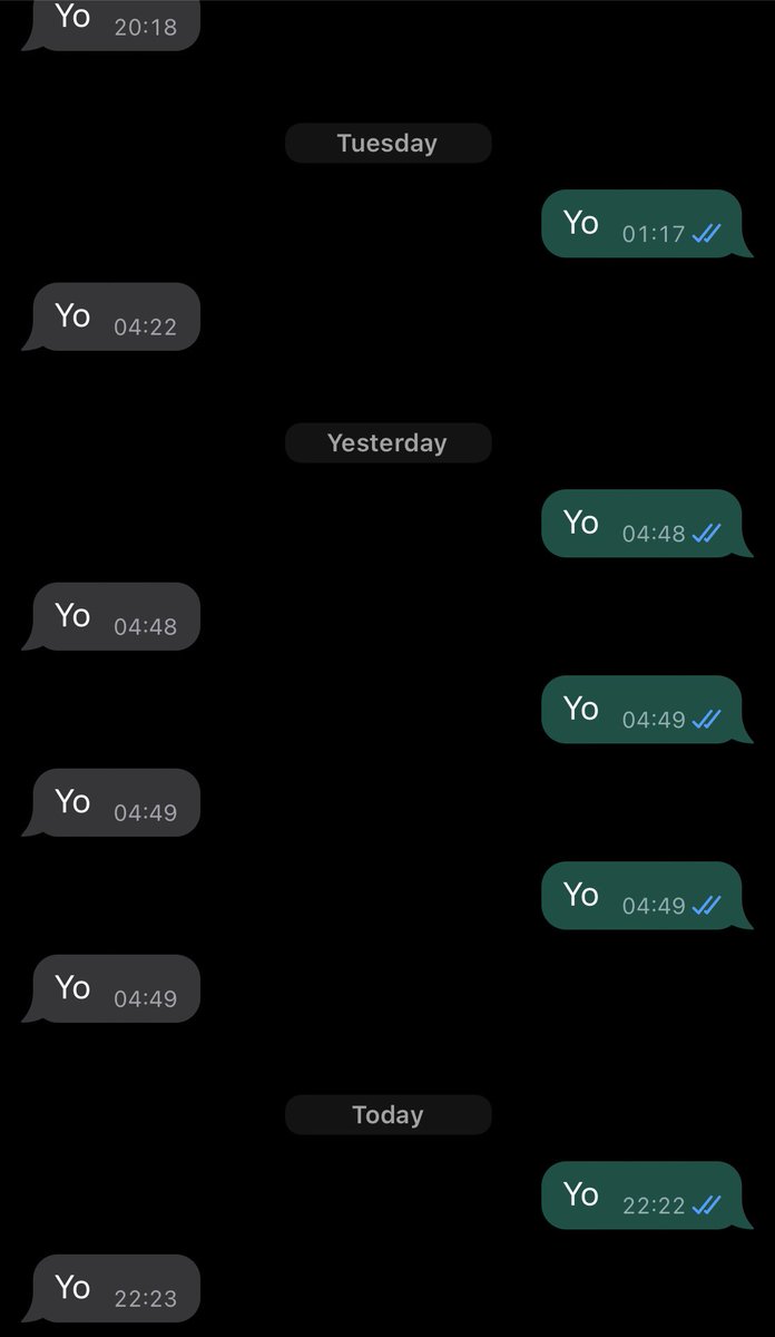 Pop on Twitter "I have this friend I talk to sometimes and we have