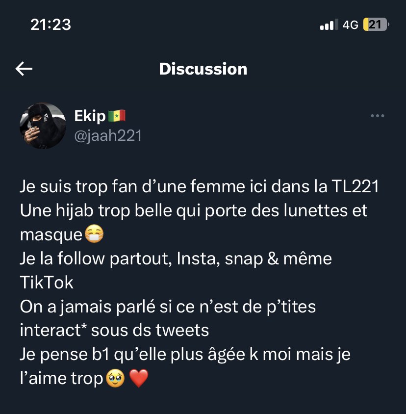on Twitter "Jaah lâches ça 😁"