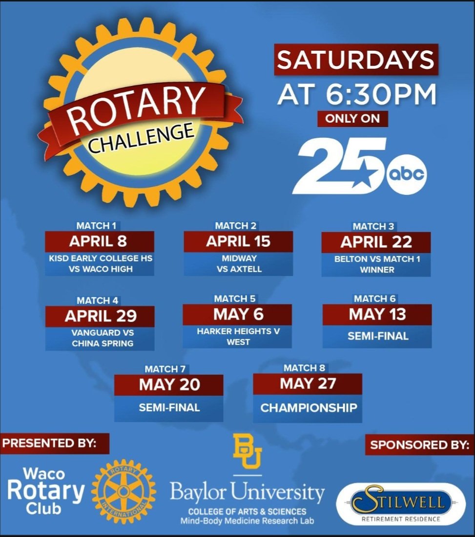 Waco Rotary Club tweet media