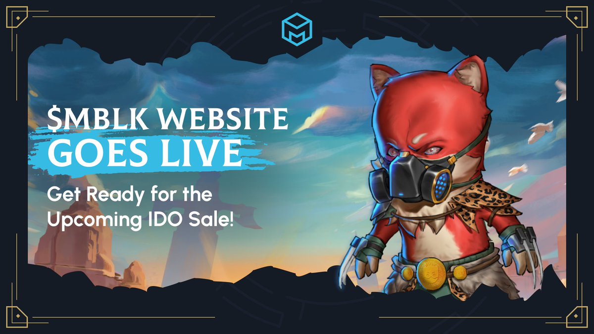 ZogiLabs's tweet photo. The future of gaming is here! 🚀

Magical Block ($MBLK) website is live, and the upcoming IDO sale is just around the corner. ⌛️🪩

Get ready to invest in a revolutionary gaming 🎮experience 👉 https://t.co/sSqyK4oXAL 

#Futureofgaming #MBLK #MBLKIDO #Blockchaingaming #IDO https://t.co/t9TIhT5kIb