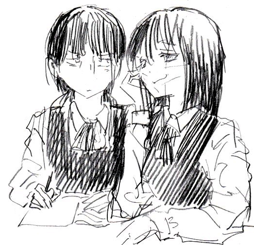 恋文か。あの男にきくかのう

少し黙っててくれる? 
