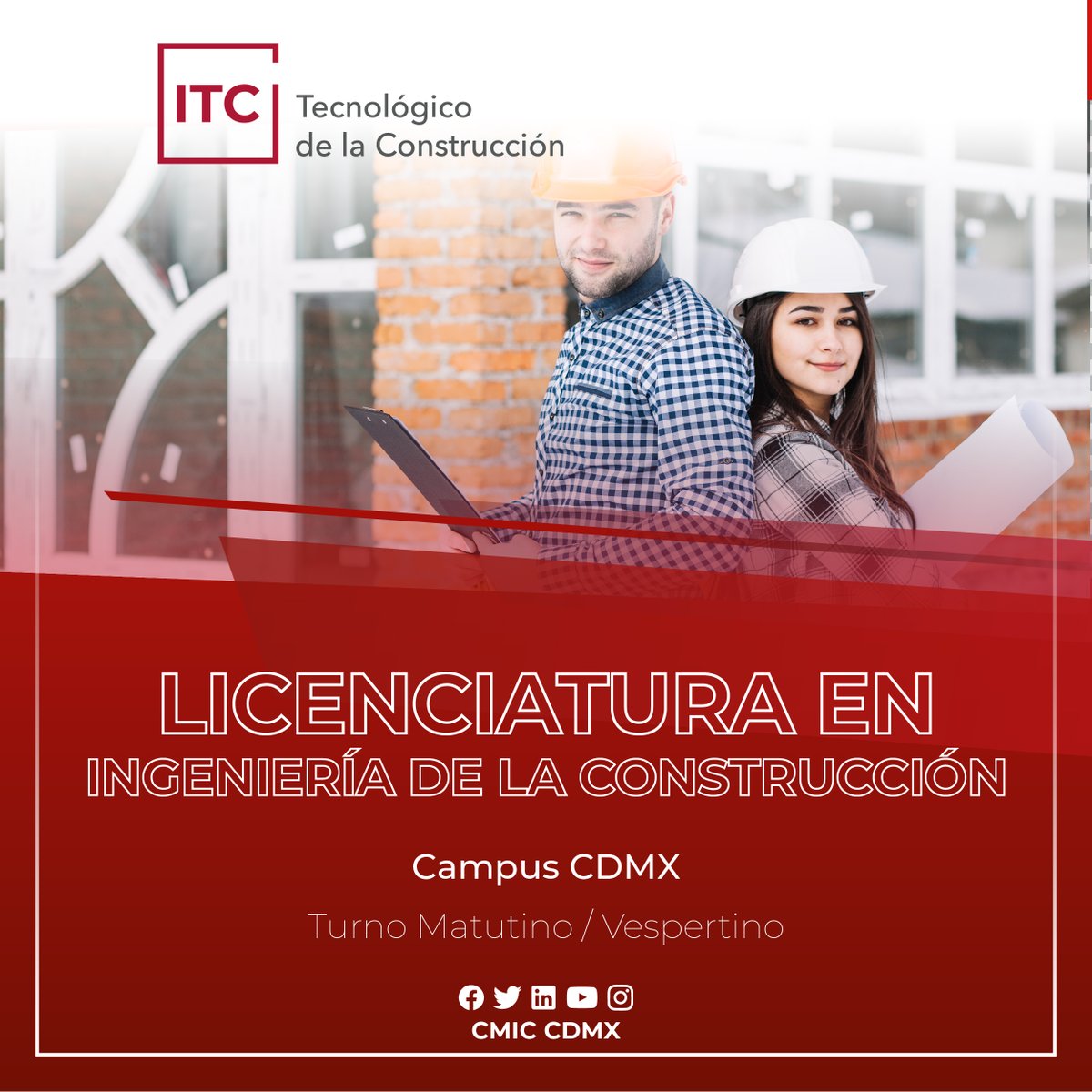 CMIC_CDMX's tweet photo. Si buscas estudios de nivel superior, tu próxima alma mater es el @ComunidadITC, que apertura ciclo escolar en mayo, no lo pienses más, ¡el #ITC es tu mejor opción!
🌐https://t.co/mVi7UrLPFY

Conócenos:
📧promocionitccdmx@itc-ac.edu.mx
📞55 5668 0787 ext. 101/ 105/ 5
#CampusCDMX https://t.co/3SCp90kIFs