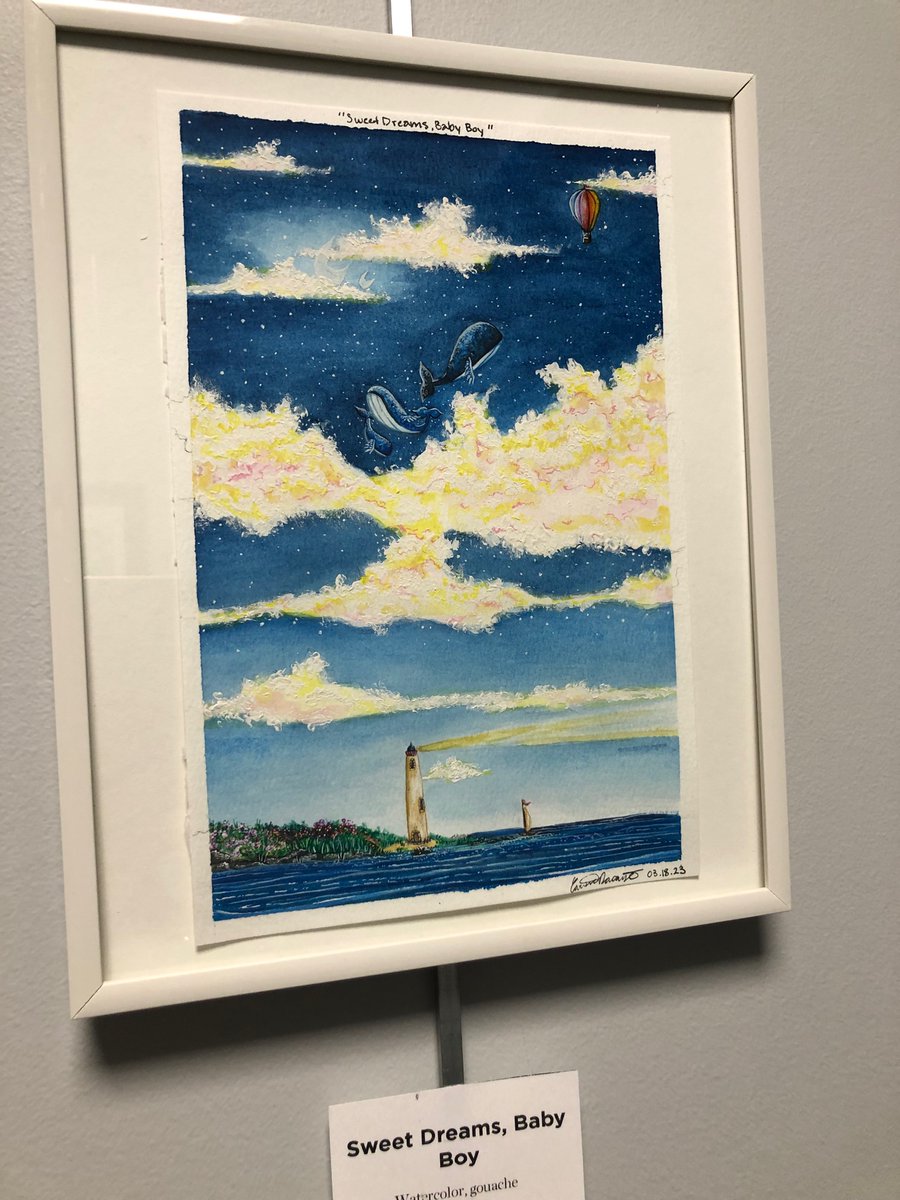 KUSM_Wichita's tweet image. It’s getting toasty in here … 🔥🔥 Stop by from 5-7 p.m. to see “Windows Into Daydreams,” the new exhibit by Carissa Dacayo in our gallery. bit.ly/3Mb16Yq #FirstFridayICT