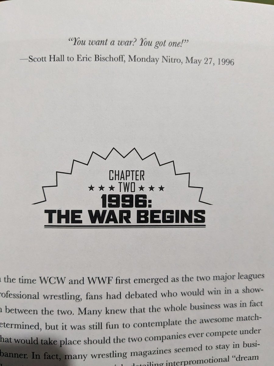 The War Begins
#thedeathofwcw #book #reading #wrestling #wcw #WorldChampionshipwrestling