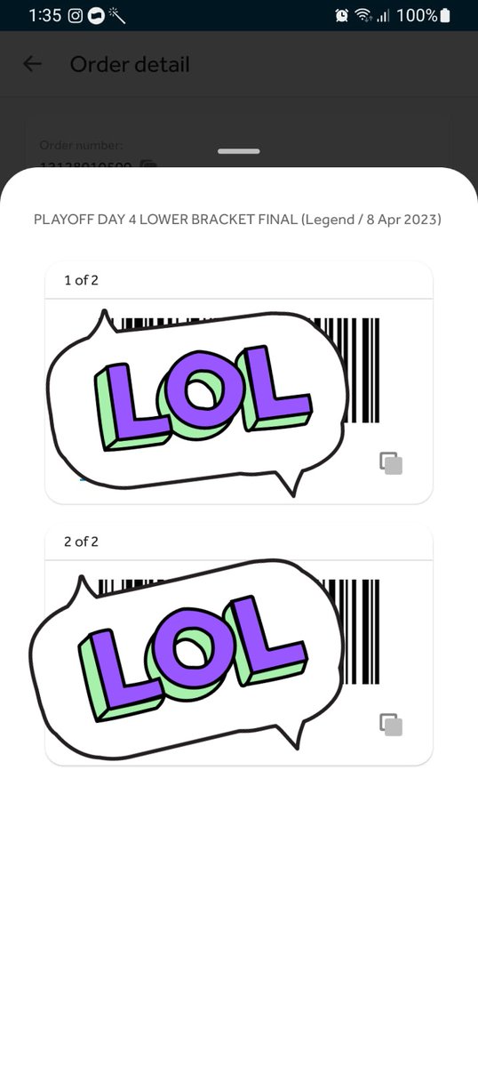 321loveyouuu's tweet photo. WTS 
Hai kak, aku jual 2tiket seat legend untuk hari ini. Harga nya sesuai aplikasi bli bli aja 75k/tiket
Ig @.zelvyrz

#MPLID #MPLIDS11 #zonajajanᅠᅠᅠ #zonauang️ #zonabu https://t.co/LN3Hnlm5V6