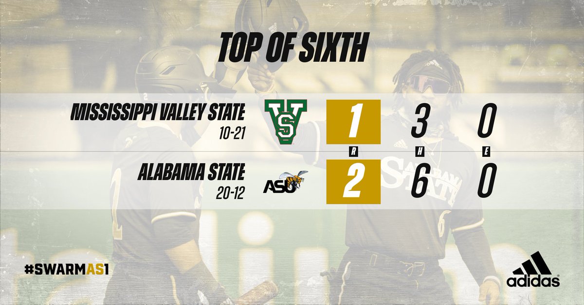 BamaStateWSC's tweet photo. ⚾️Score update with three innings left to play.
R. Flores 1 Hit, 1 Run
I. Matos 2 Hits, 1 RBI
#SWARMAS1 | #IAMSWAC
#RYSASU https://t.co/23SHaQMjII