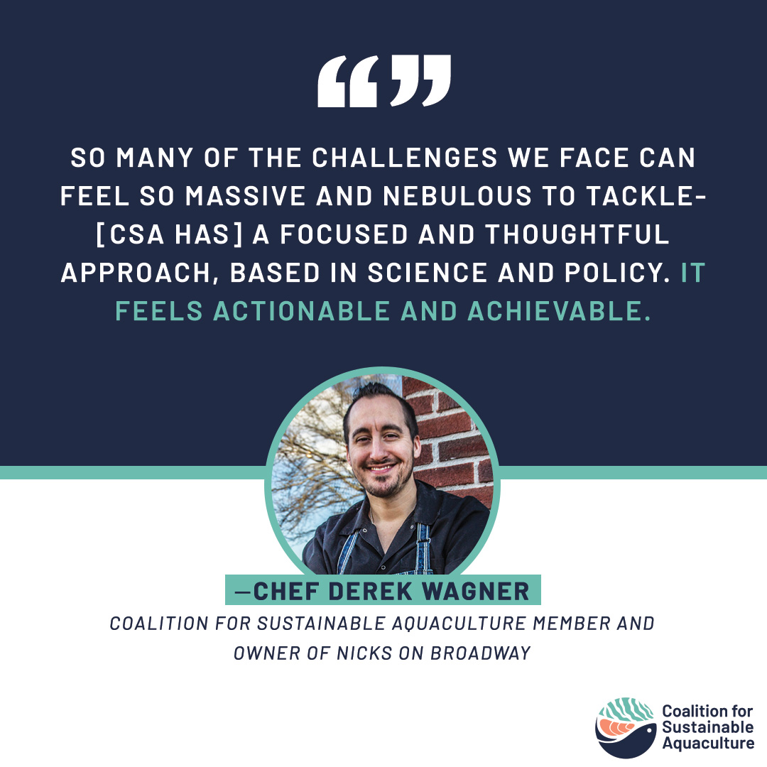 “It feels actionable and achievable.”

Chef Derek with <a href="/nicksonbroadway/">derek wagner</a> is right. We have all the tools in front of us to create a sustainable and science-backed offshore #aquaculture industry in the U.S. Let’s meet the moment. #GrowItHereDoItRight
