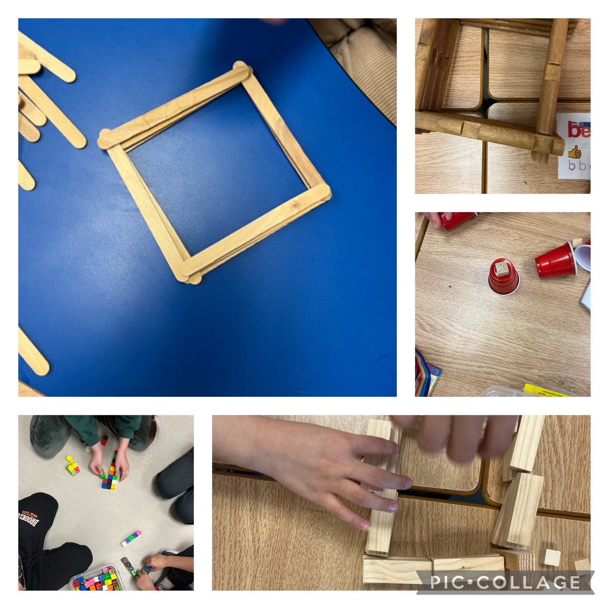 Making and testing strong and stable structures in science. ⁦<a href="/Bakersfield_PS/">Bakersfield PS</a>⁩ ⁦<a href="/WoolfsonRhonda/">Mrs. Woolfson’s Amazing Ones</a>⁩