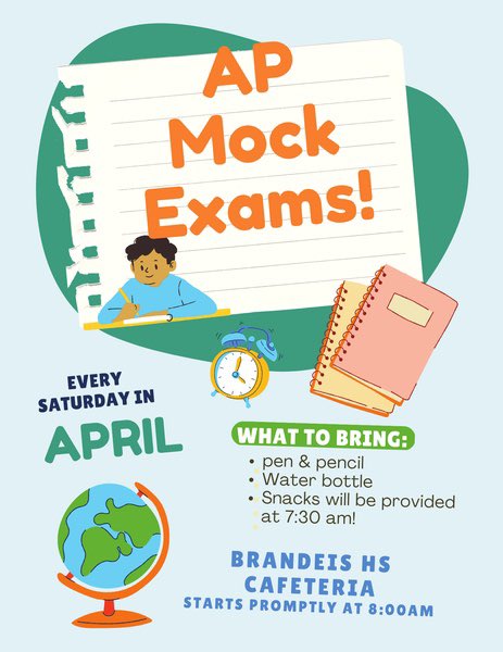 Hope you’re having a Good Friday!! Tomorrow is our second Mock Exam opportunity!! ✍️ See y’all in the morning!  ☀️