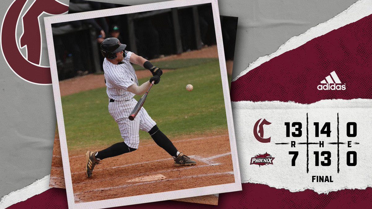 FINAL | Campbellsville wins game one of the series with fiery at bats! 

#️⃣ #TigerUp