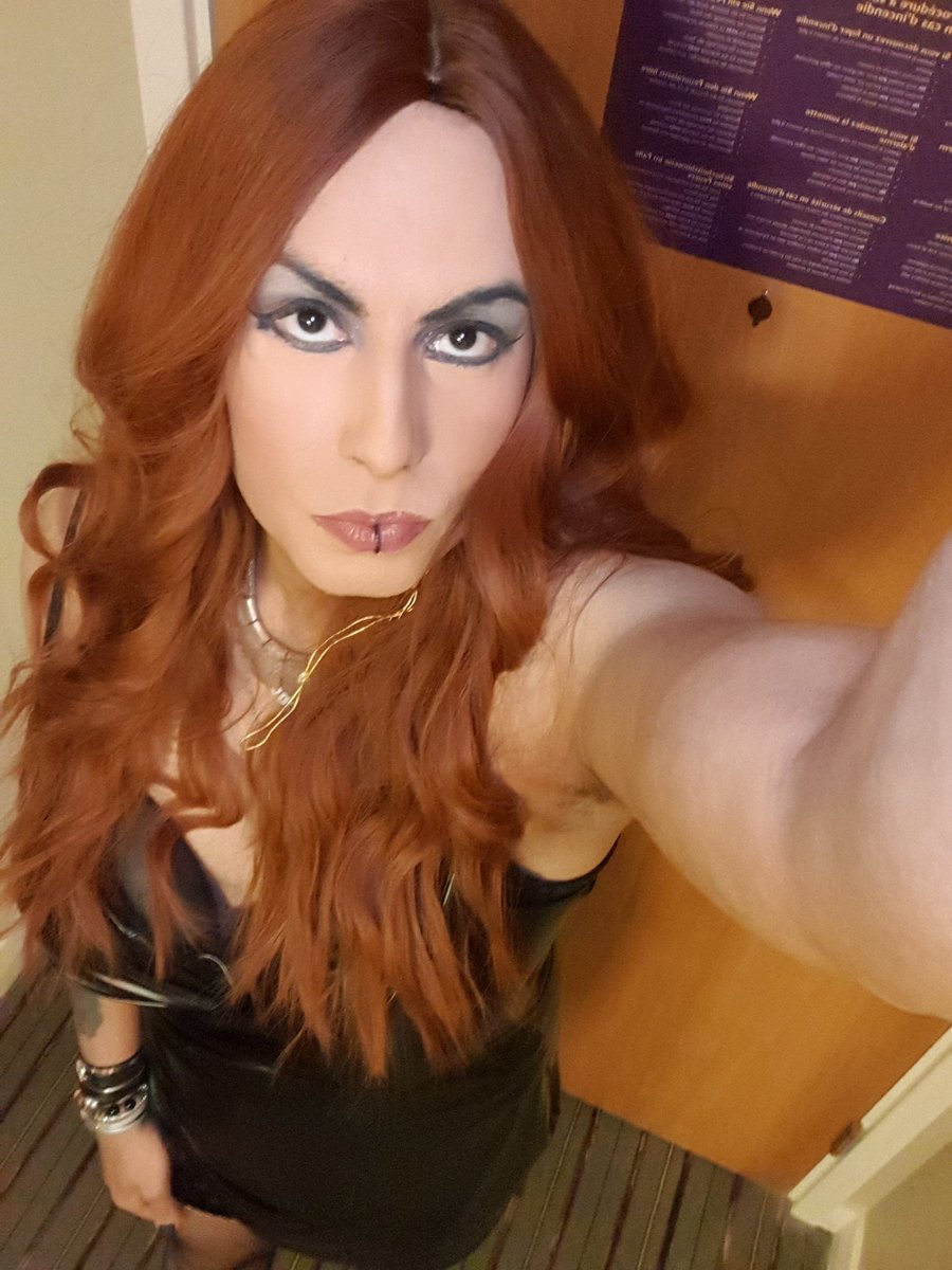 Off to a sauna for first time in yonks   m2f crossdresser femboi transisbeautiful.