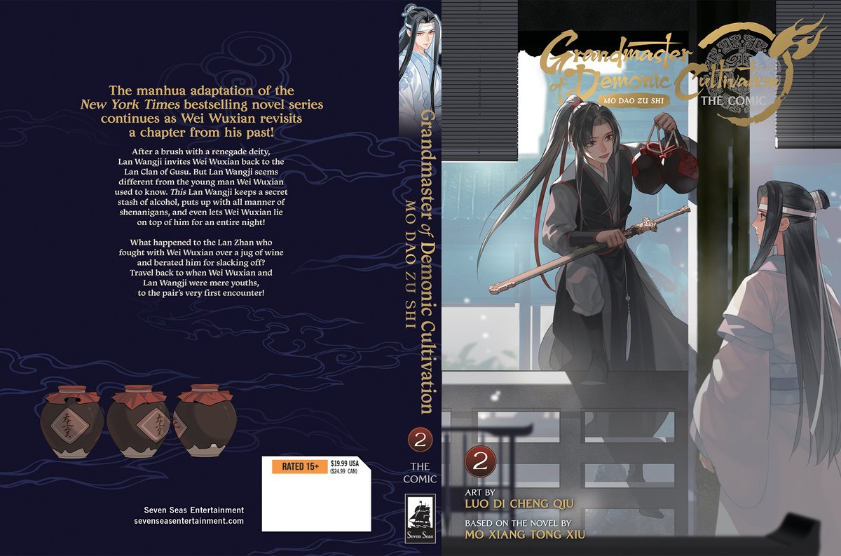 Seven Seas Entertainment on X: Behold: the cover for GRANDMASTER OF DEMONIC  CULTIVATION: MO DAO ZU SHI (THE COMIC / MANHUA) Vol. 1 by #MXTX & Luo Di  Cheng Qiu! Get this