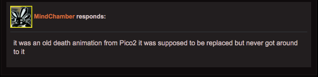 NgR_History's tweet photo. Pico was going to get a new death animation for Newgrounds Rumble than reusing the Pico School 2 death animation but it didn't happen.

#newgrounds #newgroundsrumble #ngrumble #ngr #flashgame #platformfighter #fightinggame #newground #newgroundrumble https://t.co/vaSwPbunIv