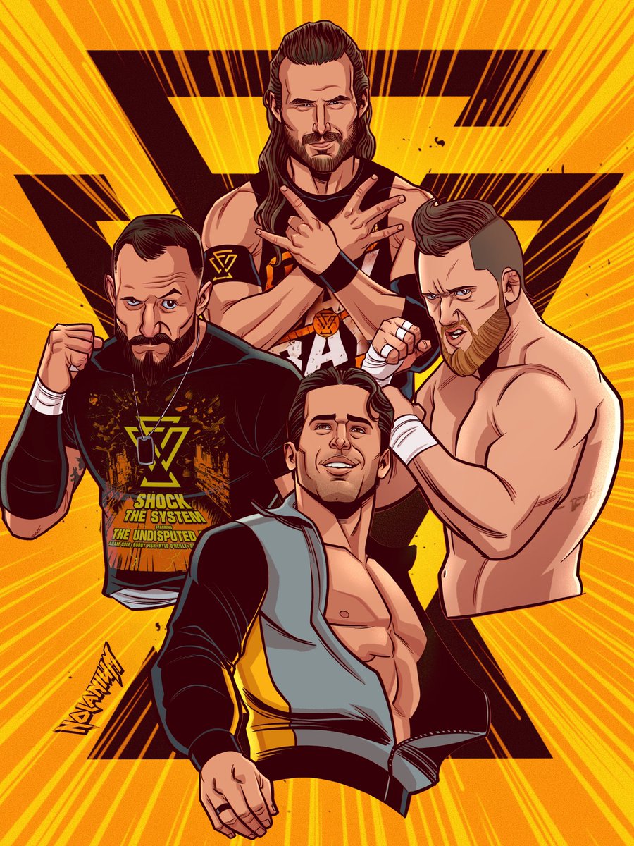 Nolanium's tweet image. 5 years ago today. Want to feel their impact? Just look up every NXT poster from 2018-2020 They ran that brand. @adamcolepro @thebobbyfish @korcombat @roderickstrong 
-
#undisputedera #adamcolebaybay #adamcole #roderickstrong #bobbyfish #kyleoreilly #wwe #nxt #wweart #nxtart