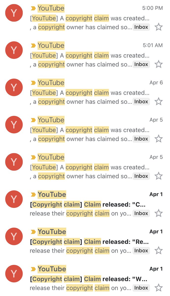 OmarGoshTV's tweet photo. Are they trying to take my channel’s down? Am I the only one getting hit with a bunch of copyright claims from @OrfiumMusic for royalty free music I have a license for from the @jinglepunks site ??? It’s literally every single day & even though I win every claim appeal, they hit me with more
 claims. I just got 3 moreWtf!! @YouTubeCreators @youtube @HexaCorp Plz fix this