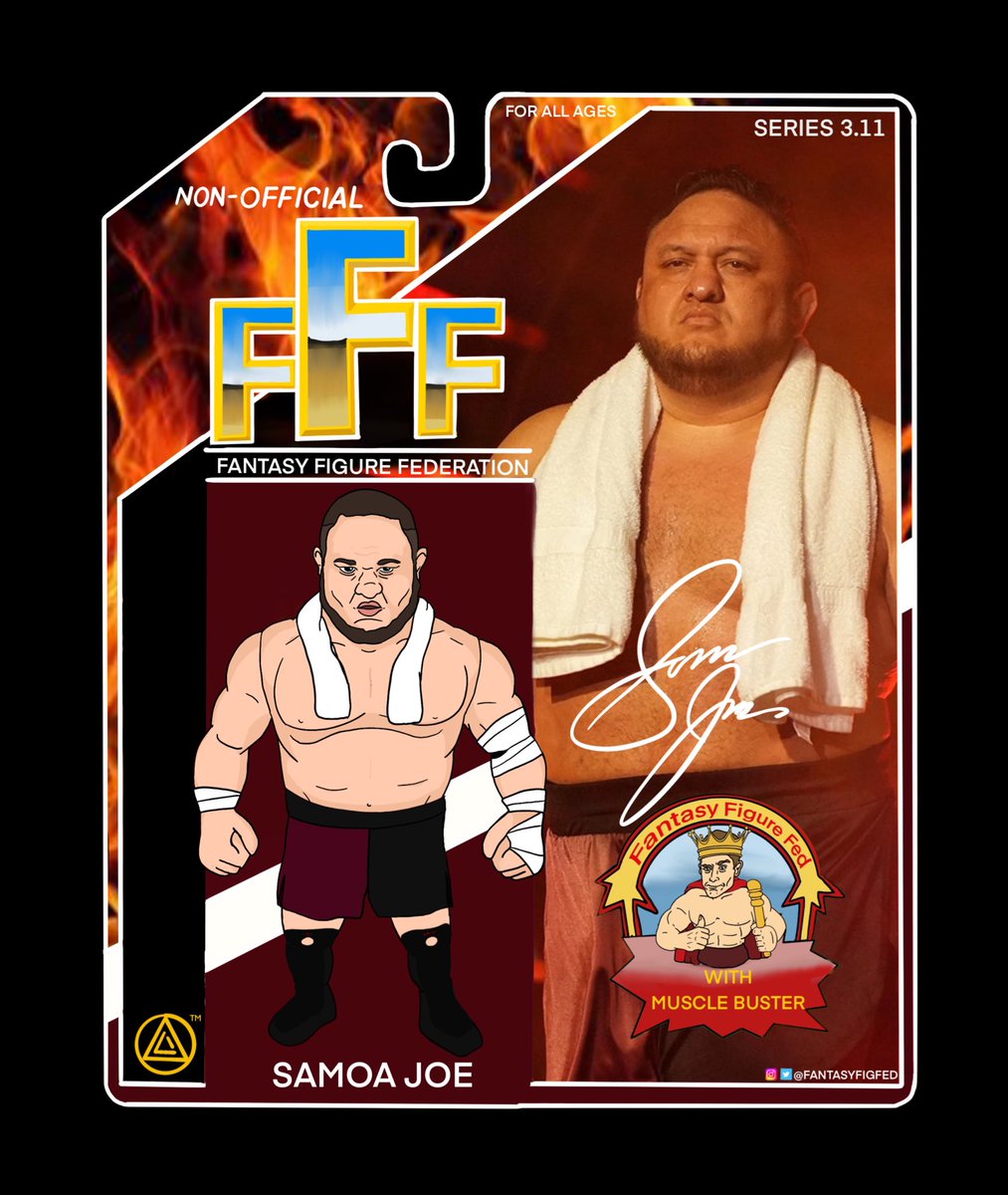 FantasyFigFed's tweet photo. Series 3.11 Samoa Joe!!! @samoajoe
#customwrestlingfigures #prowrestling #retrowrestling #classicwrestling #customhasbro #hasbrowrestlingfigures #RingOfHonor https://t.co/yviBMILy1d