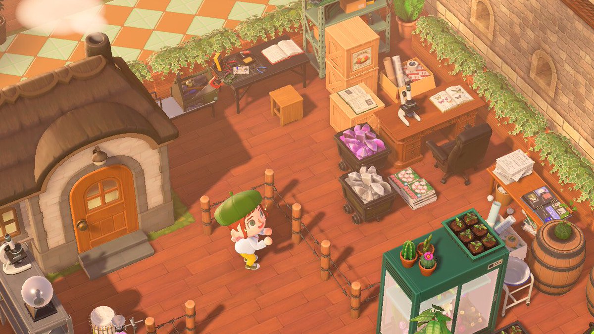 地層や鉱石の研究！キラキラしたもの、好きです✨
#ACNH
#AnimalCrossingNewHorizons 
#島クリ