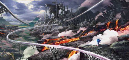 3Caramelg122's tweet photo. The concept art for Sonic Frontiers looks way better than the actual game tbh, the environments are more abstract and vibrant while still having a realistic artsyle 

Too bad the devs didn’t get to fully fulfill their vision :/ https://t.co/1c3LAGB0jt