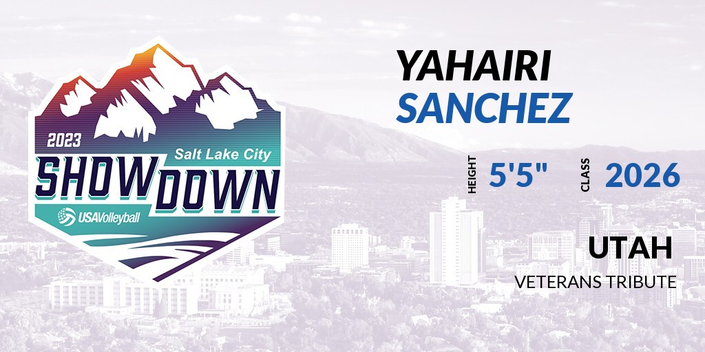 Prep Dig Events (@prepdigevents) on Twitter photo Welcome Class of 2026 Yahairi Sanchez of Veterans Tribute HS to the <a href="/PrepDig/">Prep Dig π</a> Showcase @ Salt Palace Convention Center.
π₯π #PDSaltLakeCityShowdown ππ₯
More Info! π events.prepdig.com/e/762/registerβ¦ Welcome Class of 2026 Yahairi Sanchez of Veterans Tribute HS to the <a href="/PrepDig/">Prep Dig π</a> Showcase @ Salt Palace Convention Center.
π₯π #PDSaltLakeCityShowdown ππ₯
More Info! π events.prepdig.com/e/762/registerβ¦