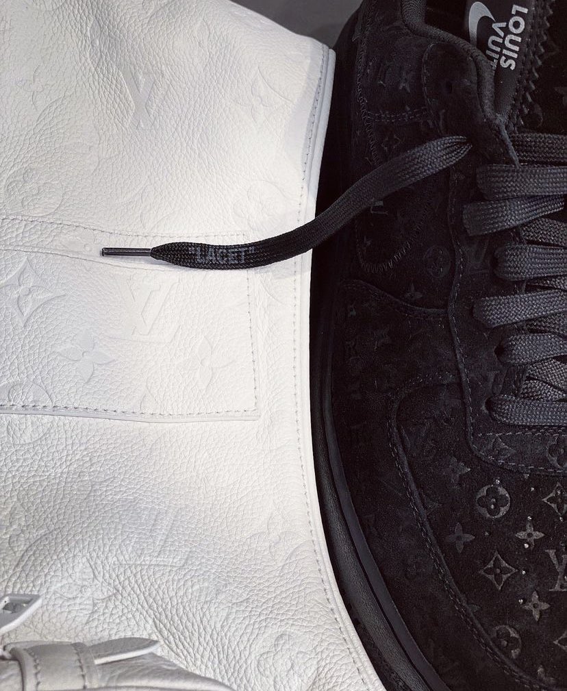 Ovrnundr on X: Louis Vuitton x Nike Air Force 1 Low “Triple Black