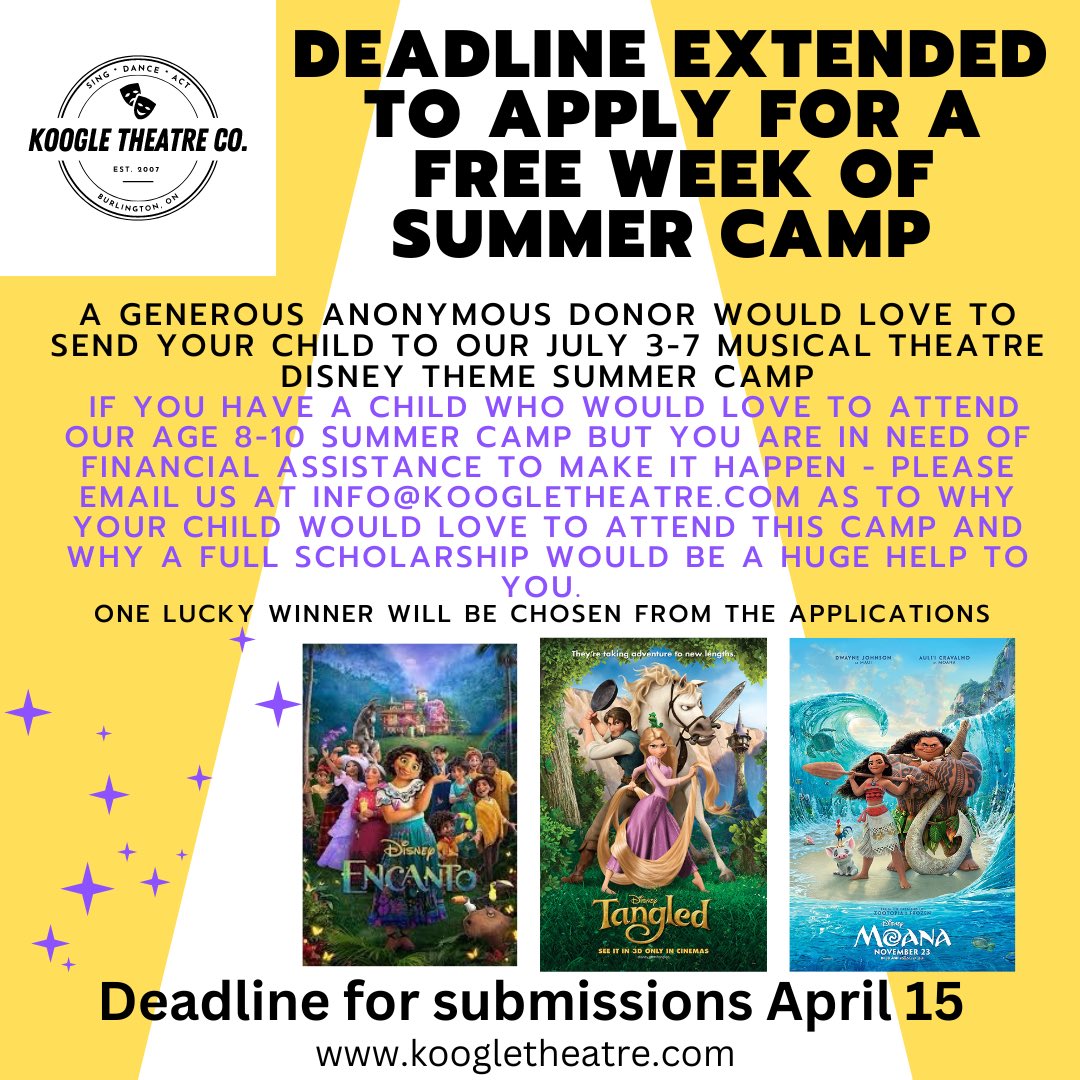 Free camp opportunity!