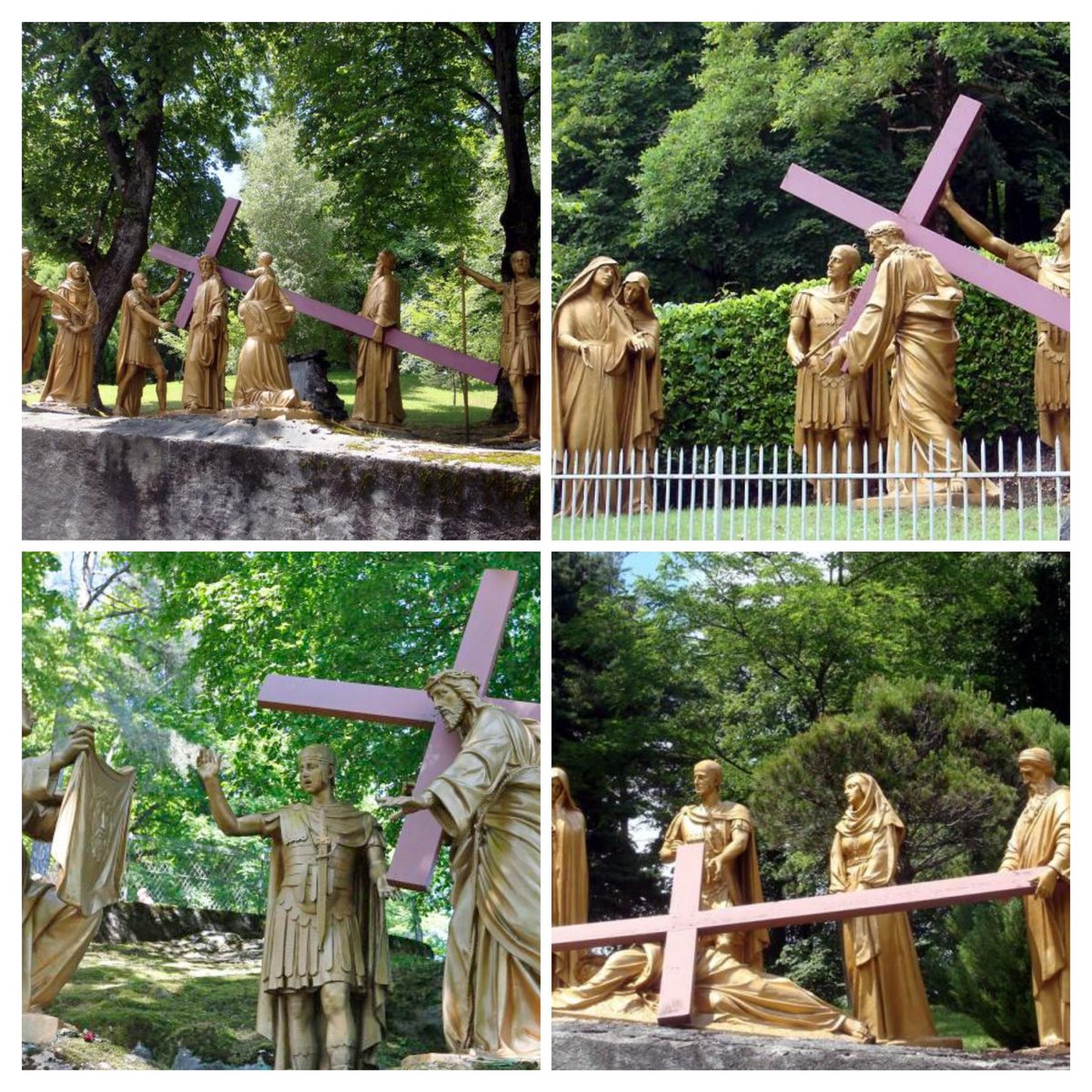 #Lourdes #StationsOfTheCross #GoodFriday ✝️🙏