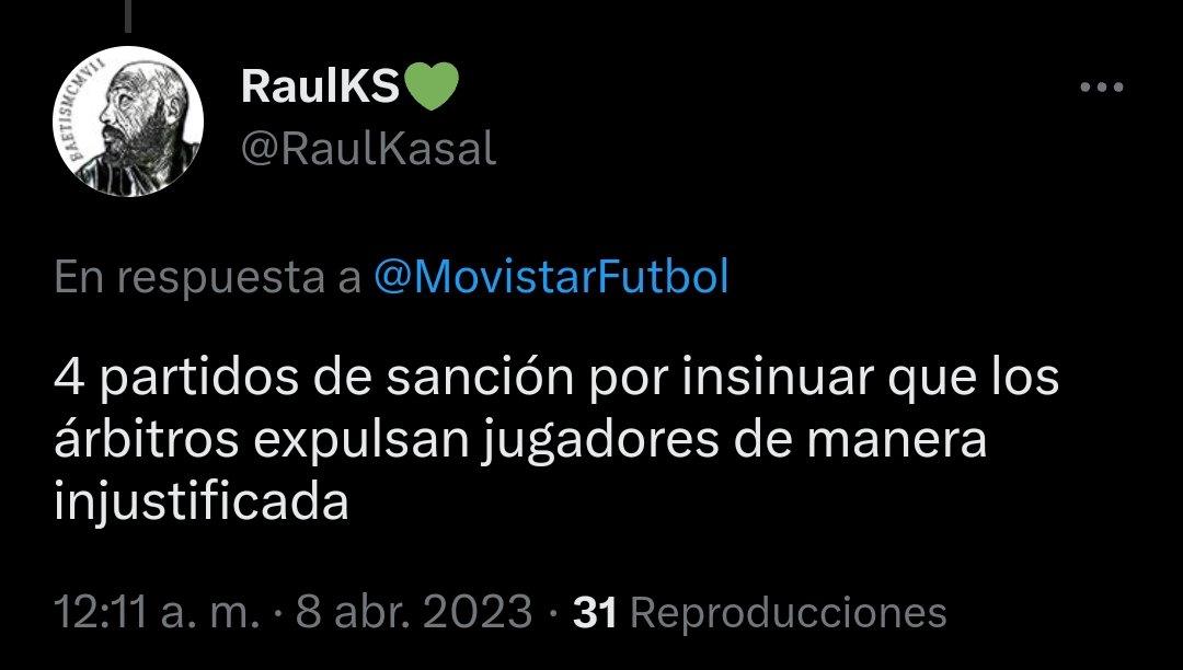 biriperiodista's tweet photo. No falla, declaraciones postpartido de Fernando y ahí están los eternos mamadores acomplejados sacando toda la basura que son. Luego les intentáis dar azúcar @SevillaFC , gilipollas, que sois gilipollas.

¡BIRIPRENSA, SÍGUENOS! https://t.co/QIFZX9gOKT