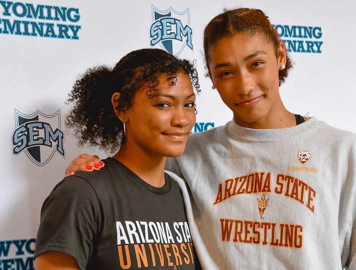 The lack of wrestling opportunities in the United States fueled @korinablades and @kennedyblades to pursue competition overseas at a young age. Our @aashleymadrigal has more on the ASU sisters cronkitenews.azpbs.org/2023/04/07/the…