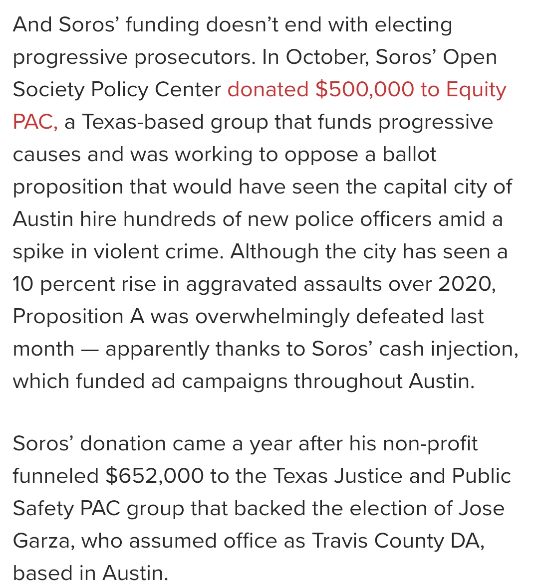 FitnessGodDoc's tweet image. This is due to globalist George Soros-funded DA in Texas named "Jose P. Garza." must read thread. 

Btw, here are a few old articles:

nypost.com/2021/12/16/how…

kut.org/politics/2021-… 

#GeorgeSoros #Globalist #Courruption