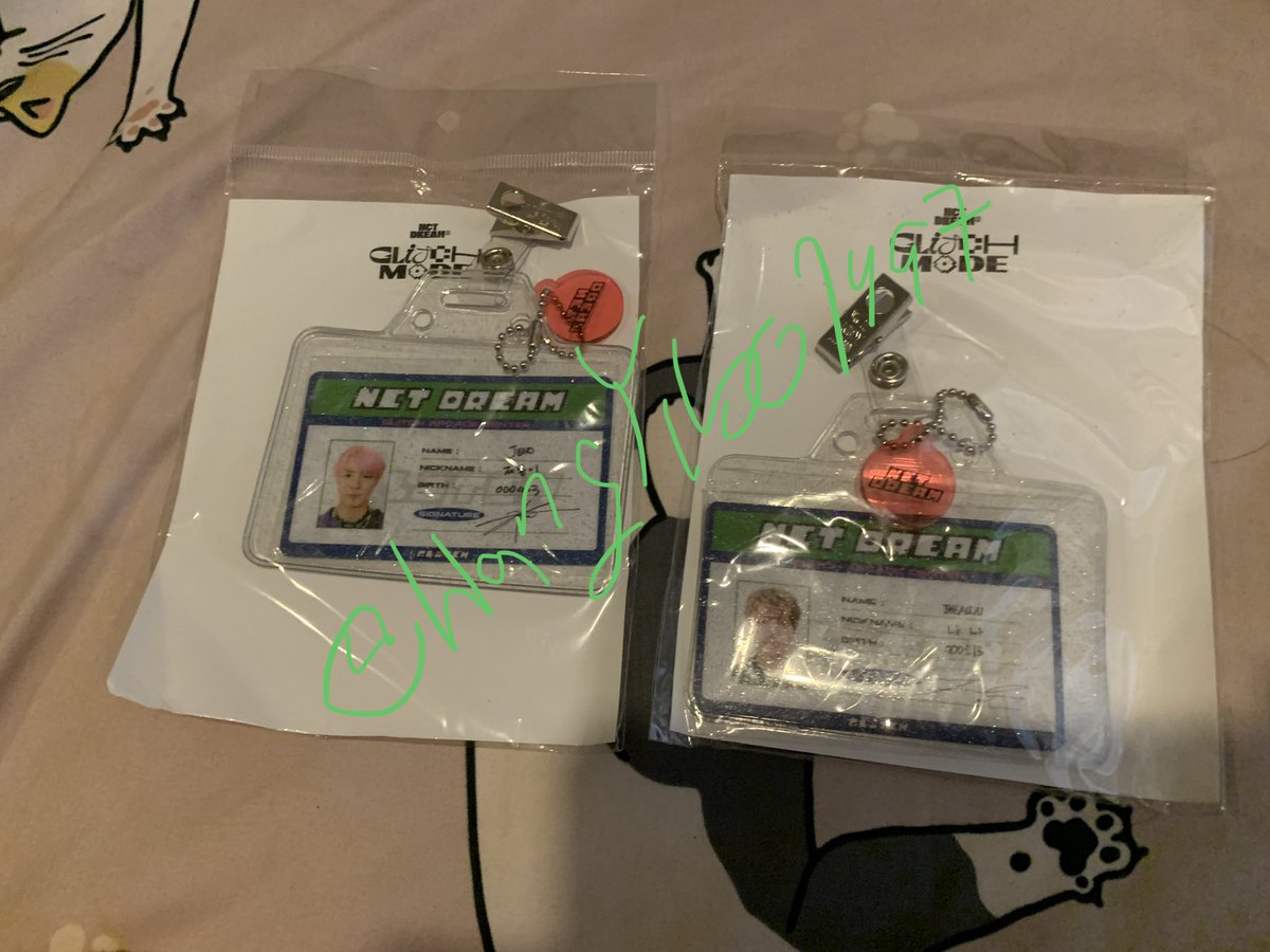 ขายการ์ด holder แจมิน เจโน่ ลดราคาค่ะ 

✔️เซตละ 350 บาทรวมส่ง 

สนใจดีเอ็มได้เลยนะคะ พร้อมส่งค่า 💚🥺

#ตลาดนัดnct #ตลาดนัดnctdream