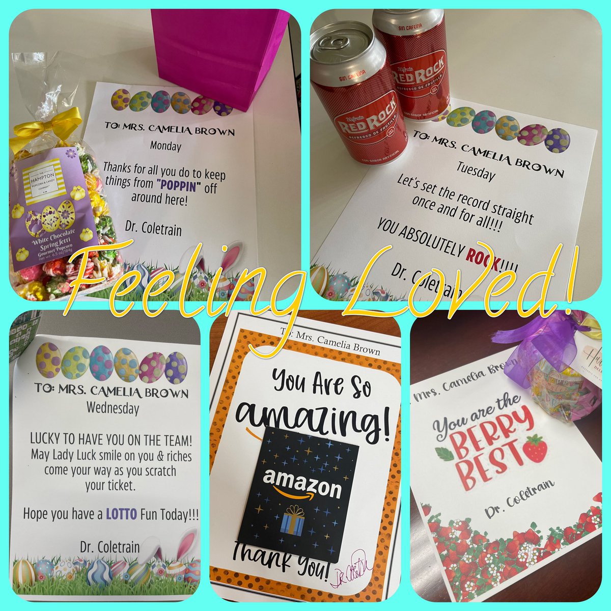 💙 What an amazing WEEK! Thank you so much, <a href="/RobinColetrain/">Dr. Robin L. Coletrain</a>, for acknowledging and showing love. You are simply amazing, just like that strawberry shortcake 🍰😂 (@erhursey) #APWeek23 ❤️