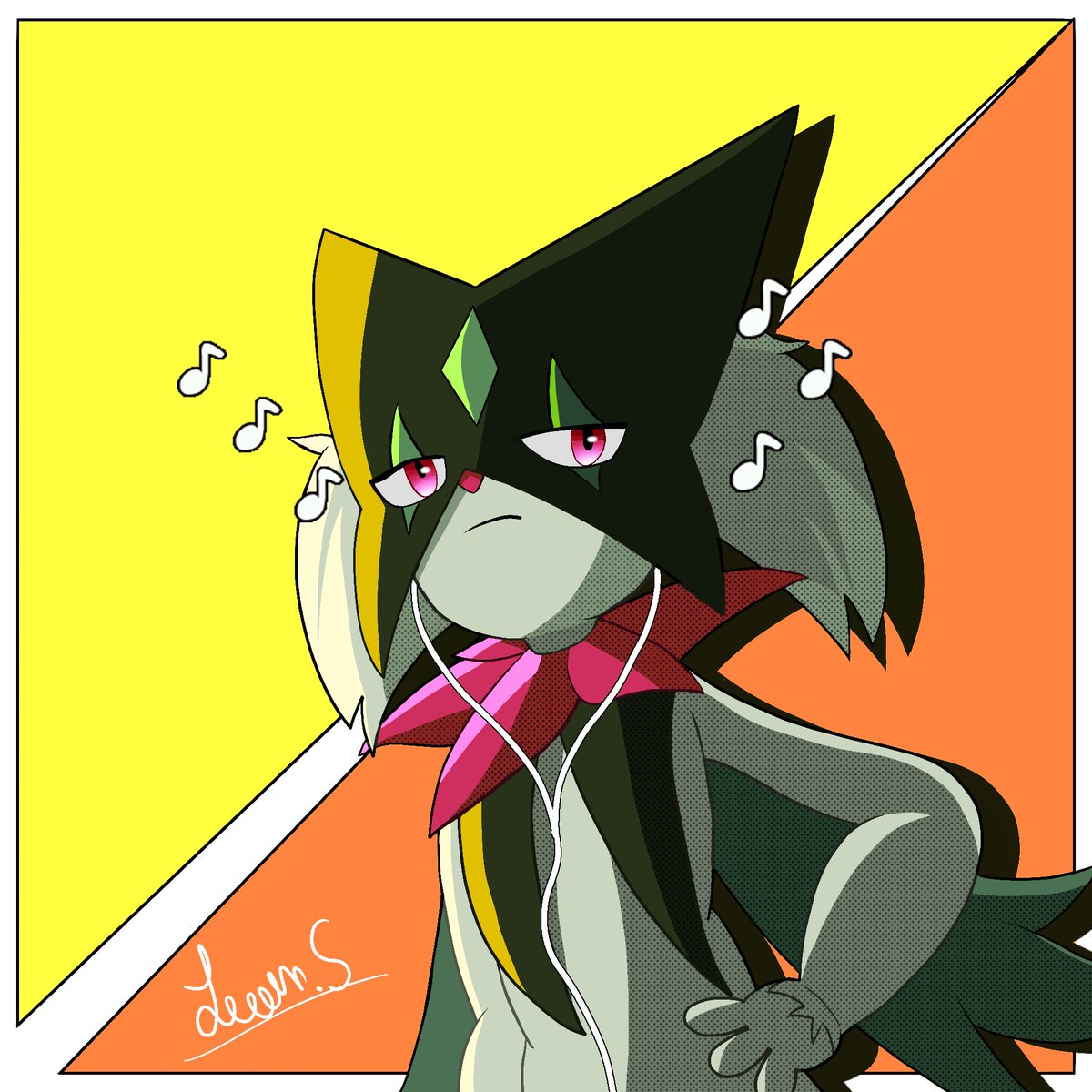 ziegfrieth's tweet photo. Commission done for a Discord use i really appreciate!
#meowscarada #pokemon https://t.co/Kj9svzLXN6