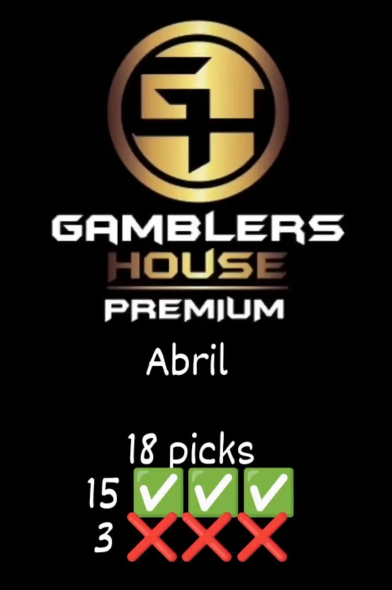GamblersHouse's tweet photo. #Readyyy #Abril #Premium https://t.co/KI9iW3t6sl