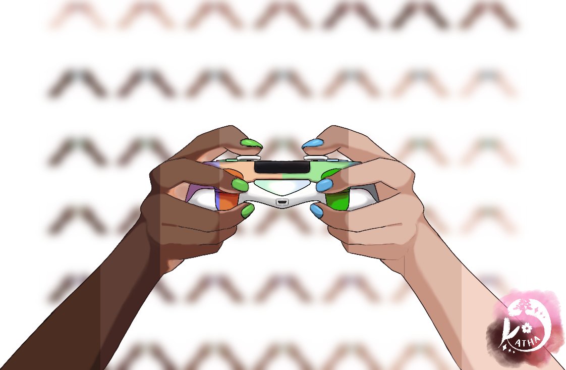 kathaarts's tweet photo. [ko-fi shop update]

⭐️F2U gaming controller hand asset in various skin tones and controller colour themes

I tried my best to draw these as well as I could but let me know of improvements I could make!!
link below⬇️
#Vtuber #Vtuberasset #Vtuberhands https://t.co/64m22R6YBe