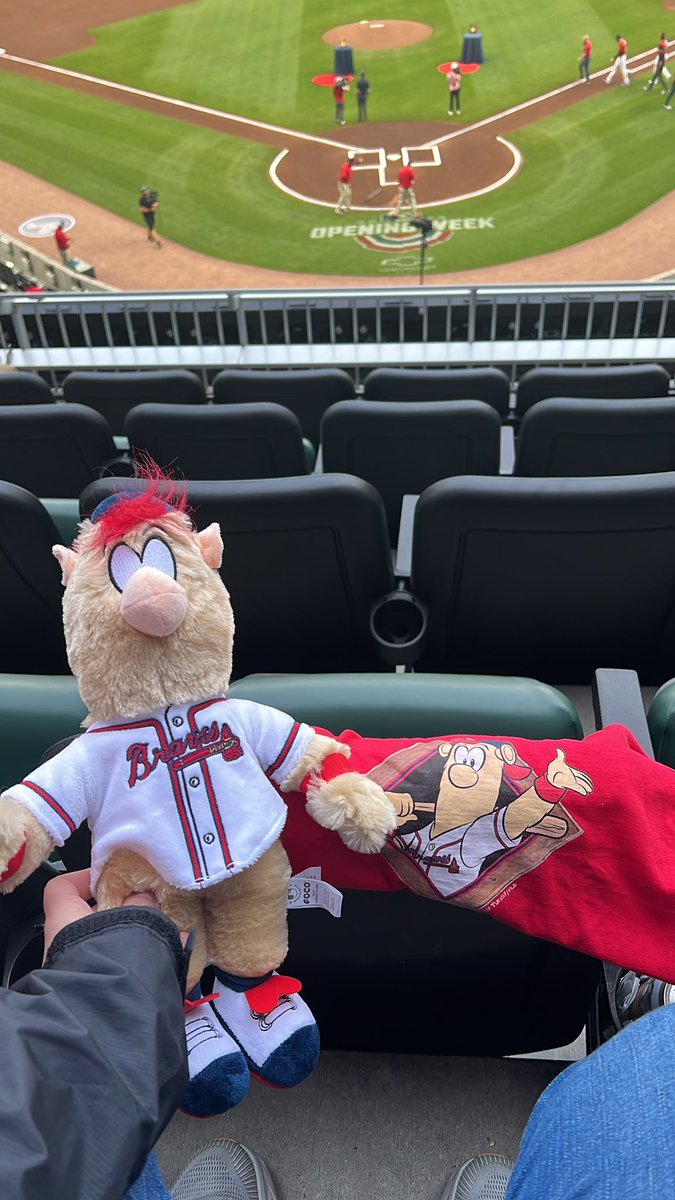 awmoss6's tweet photo. @BlooperBraves PLZZZ come to Xfinity Club section 226!!! Need a Bloopy pic &amp; autograph for my son’s Easter basket surcies! 🫶🏼 https://t.co/DnZYRqpEdJ