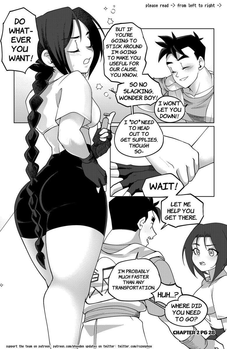 RozenPhox's tweet photo. Temptation - Chapter 2 - Page 28

Gohan offering to be transportation 😌 Videl’s in for a surprise https://t.co/xhRWsKCM2h