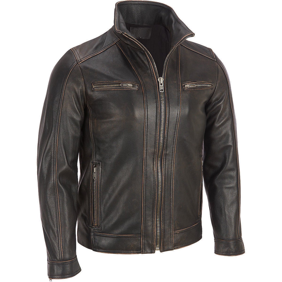 FLJjackets's tweet photo. Upgrade your wardrobe with the Faded Black Rivet Jacket - the perfect addition to any outfit! 😎 #MensFashion #Style #RivetJacket #Blackout #TrendyThreads https://t.co/xnoGEh9tOF