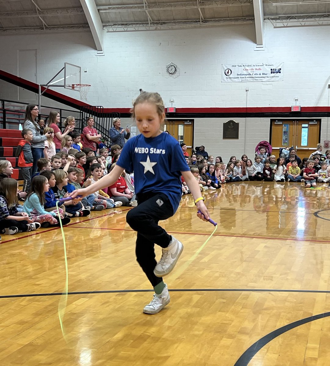 GWES_Rockets's tweet photo. Rockets raised $5,200 for the American Heart Association during their annual Jump for Heart event! These kids just keep BEING THE GOOD! #thewellsway β€οΈπ https://t.co/Lh46PBhdnG