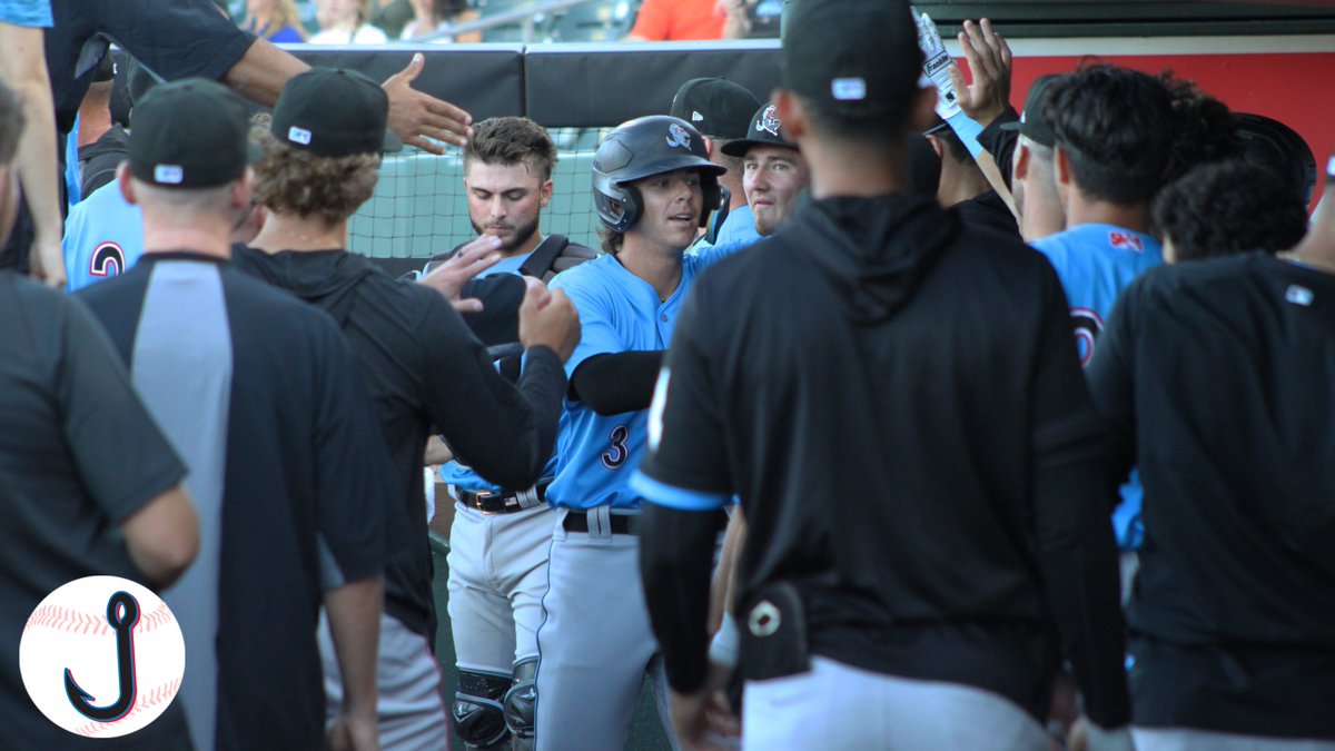 GoHammerheads's tweet photo. Our first homer of 2023 belongs to Harrison Spohn!
๐ 97.5 MPH
๐ 374 Feet
๐ 32 Degree Launch Angle https://t.co/aBNfXt3K5w